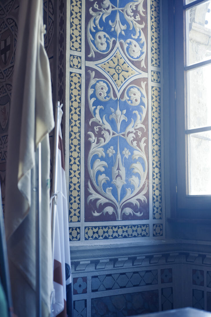 Detail of Palazzo dei Priori