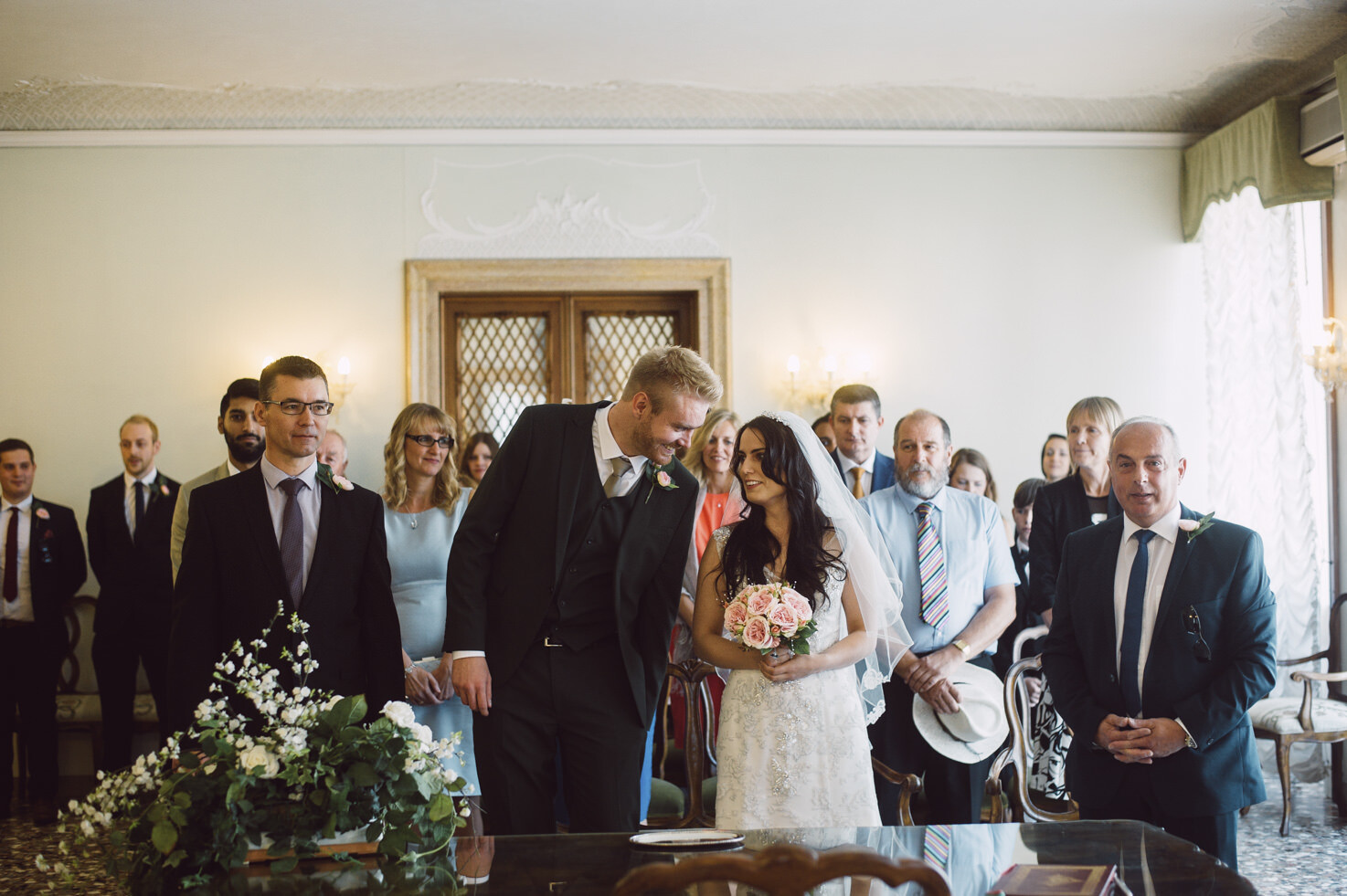 Civil wedding in Venice at Palazzo Cavalli