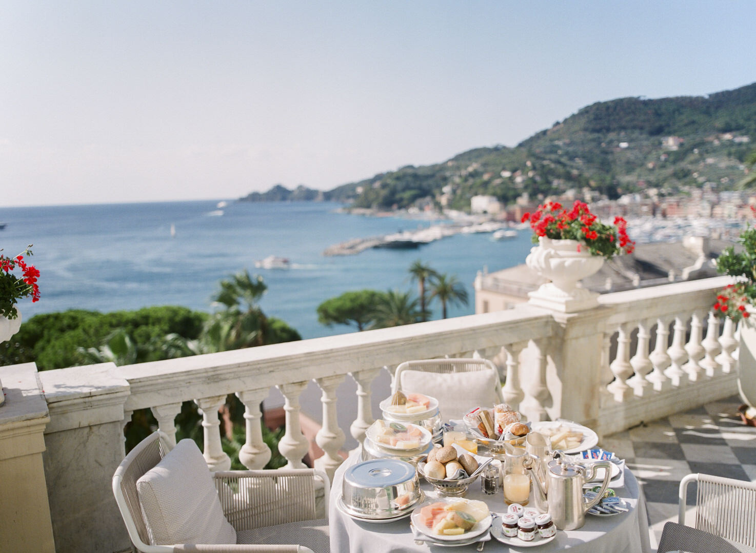 Breakfast on the terrace