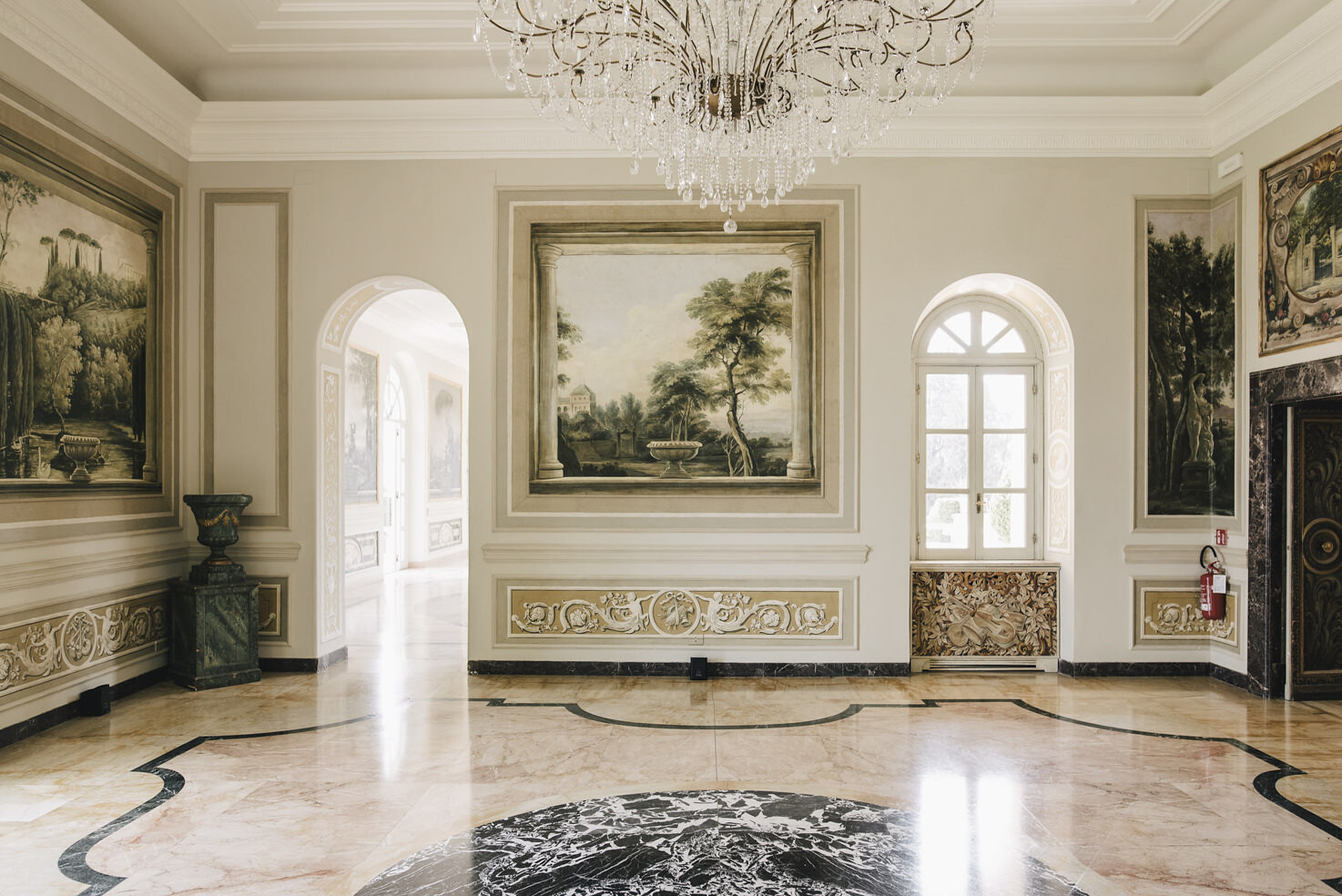 Interior of Villa Miani