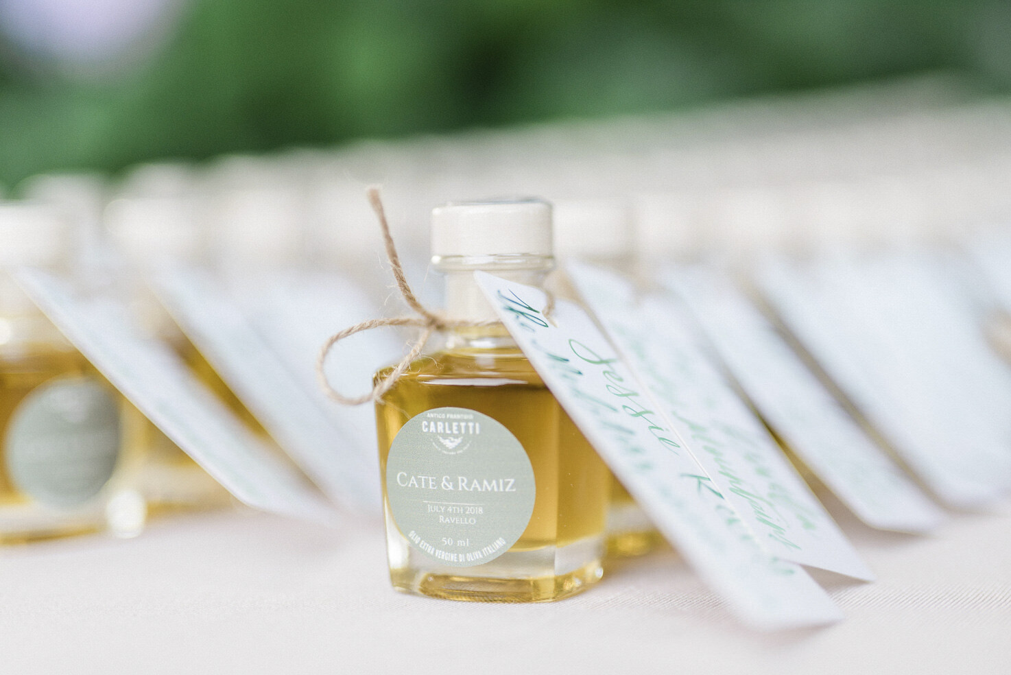 Italian wedding favors