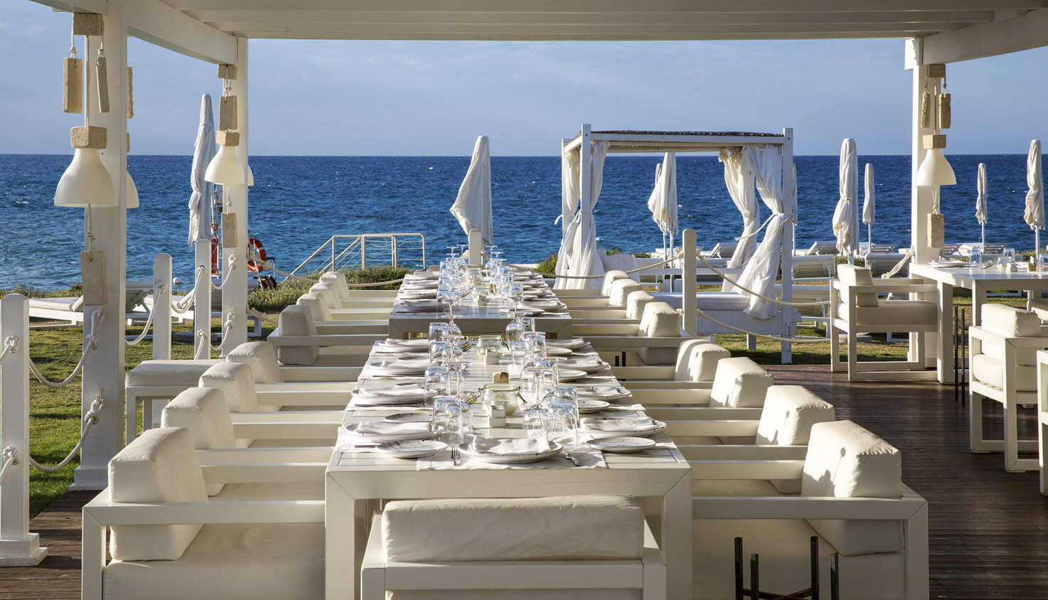 Borgo Egnazia outdoor restaurant