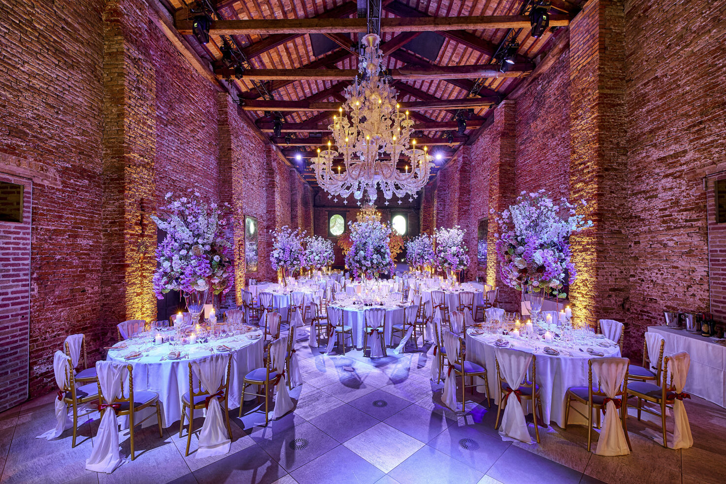 Wedding reception at Belmond Hotel Cipriani
