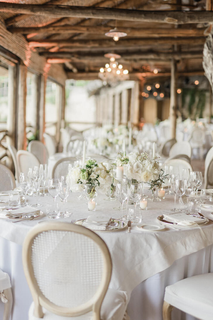 Wedding reception at Hotel Santa Caterina