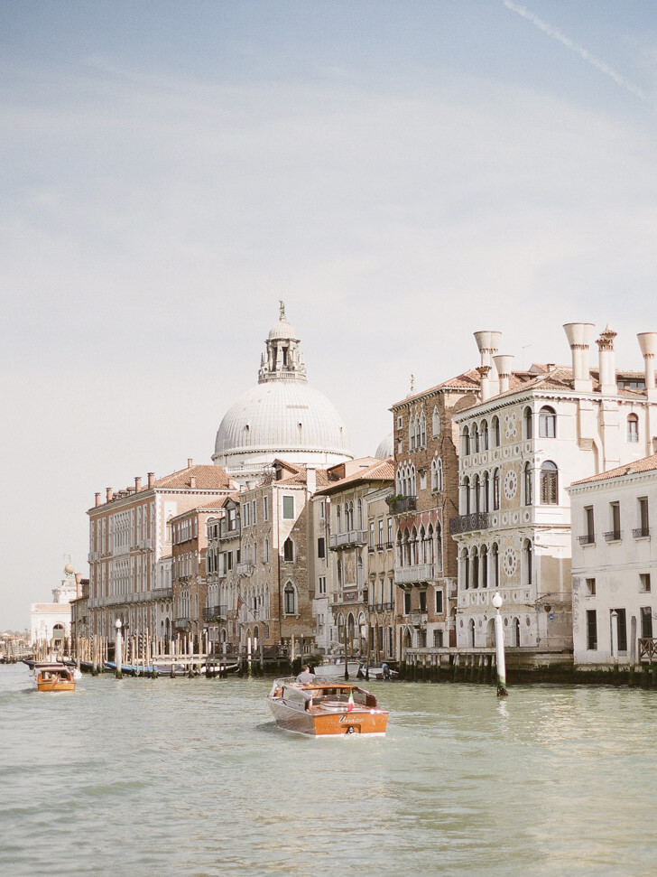 Panorama of the Grand Canal in Venice